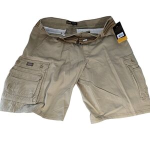 Lee Men's Khaki Cargo Shorts Sze 40